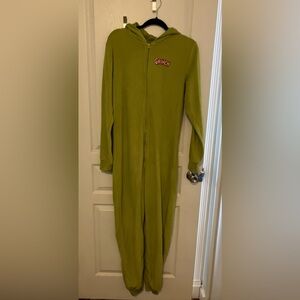 Adult Unisex Grinch Onesie - Size Medium